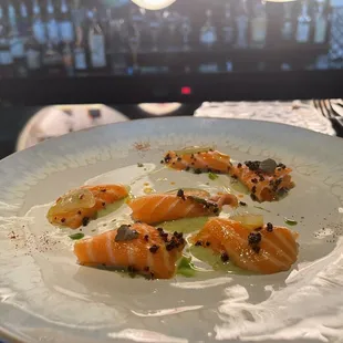 Salmon Crudo