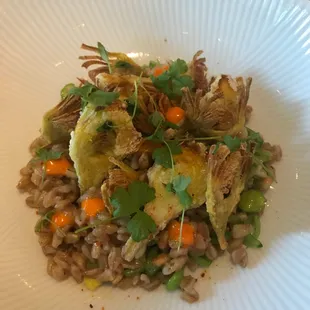 Pearled Farro Risotto