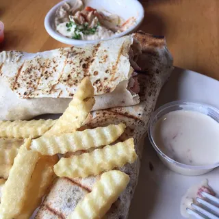 Lamb Shawarma Wrap