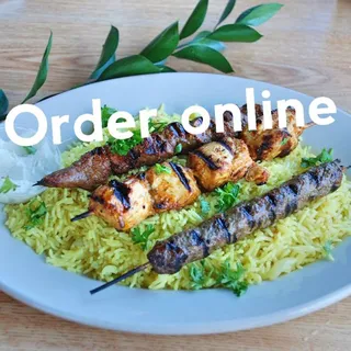 Mixed Grill Kebab Plate