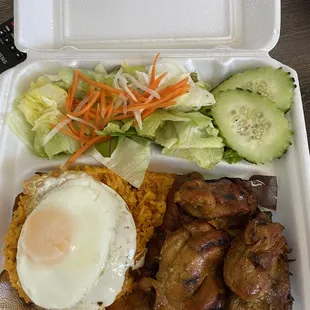 Chicken Rice Plate