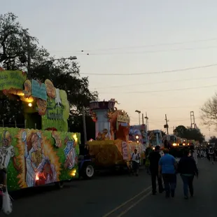 Getting ready to roll.