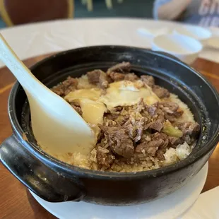 Beef and Beef With Egg Rice In Pot ($16 as of March 2022)