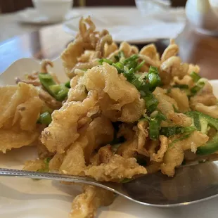 Salt and pepper squid