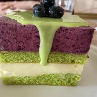 Blueberry lemon cake