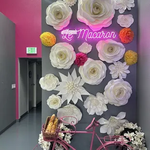 Photo wall.