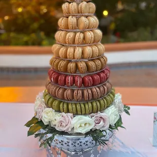 Wedding Macaron towers