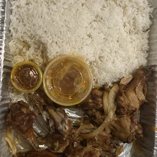 Grilled Chicken with Rice