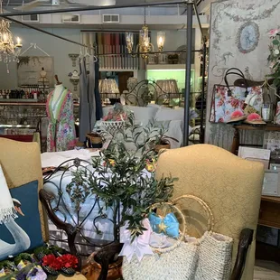 a room full of items for sale