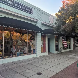 Across from the school