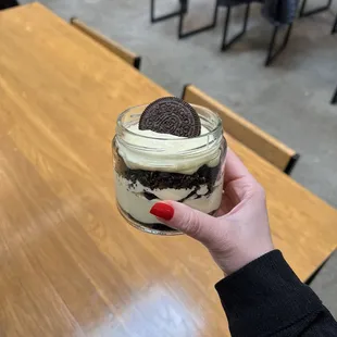 Oreo magnolia/pudding