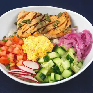 Grilled Salmon Bowl
