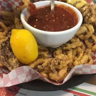 Fried calamari