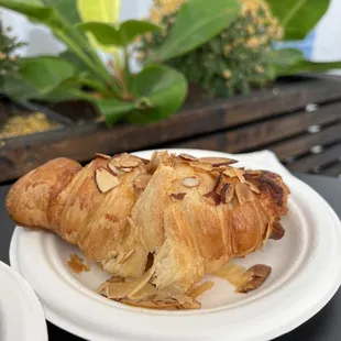 Almond croissant