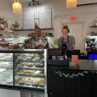 Pastry case!