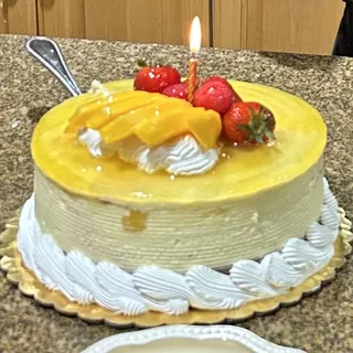 Strawberry Mango Cake