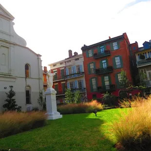 Behind St. Louis Cathedral