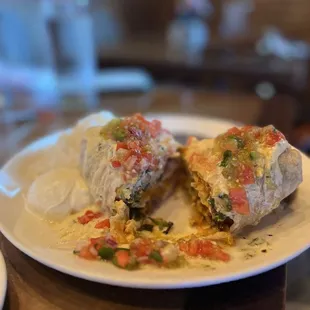 You&apos;re Bad, El Chapo- Green Chile Breakfast Burrito with Chorizo