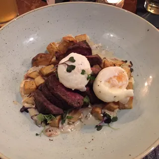Mom's Steak and Eggs