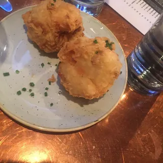 Fried Grits Cakes