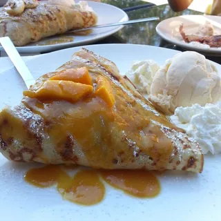 Peachy Mango Crepe