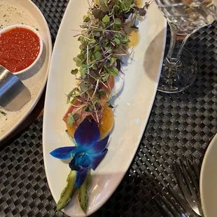 Peach Burrata Dinner