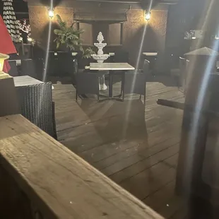 Outdoor seating