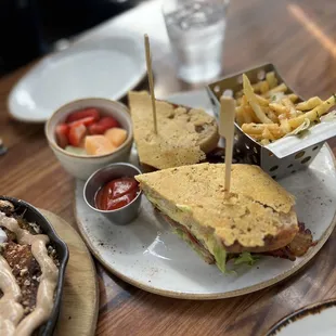 BLT with Truffle fries