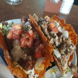 Tortilla-less tacos