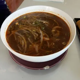 Spicy Beef Noodle Soup
