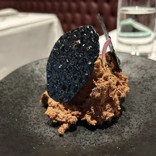 La mousse aú chocolat amer