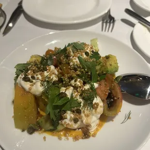 Heirloom Tomatoes Salad