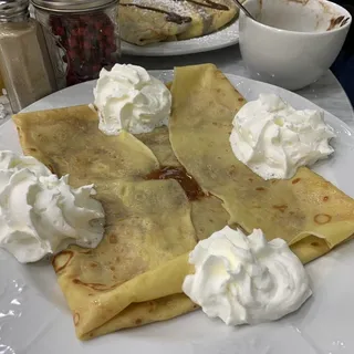 Salted Butter Caramel Sweet Crepe