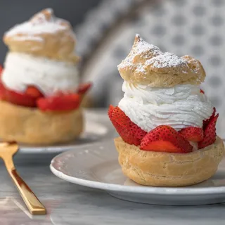 Strawberry Cream Puff