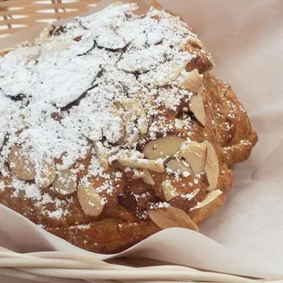 Chocolate almond croissant