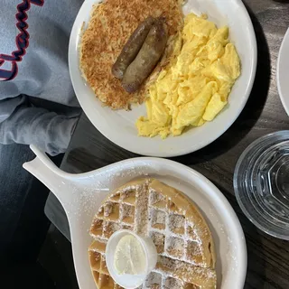 Belgian Waffle Combo