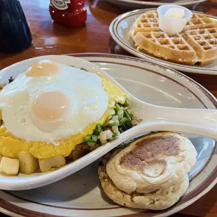 Blarney Skillet and Belgian Waffle