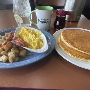 Lumberjack with bacon