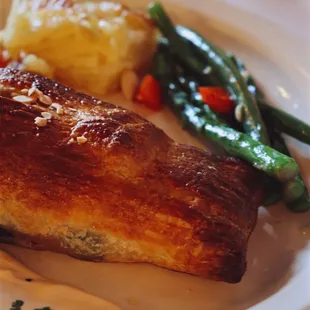portobello mushroom in puff pastry