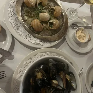 Mussels in Wine Sauce