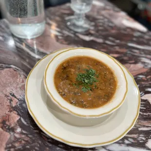Famous turtle soup, enough said!