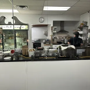 Counter area