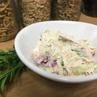 The chef loves whipping up fresh side items.