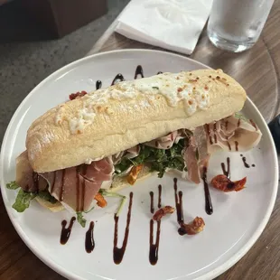 Prosciutto Brie Sandwich