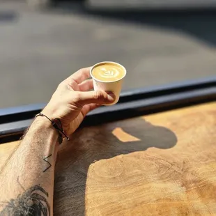 The coffee of the morning