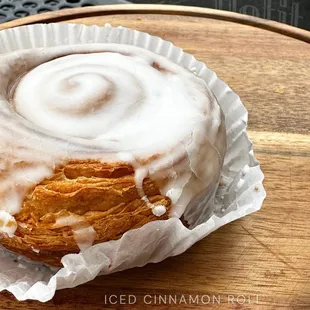 Iced Cinnamon Roll