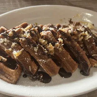 German Chocolate Waffle