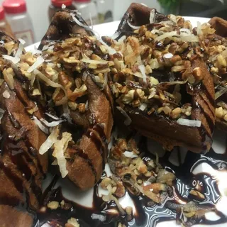 German Chocolate Waffle