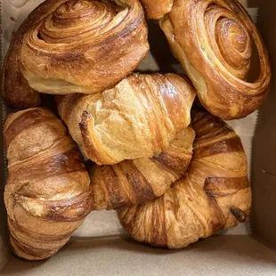 croissants in a box
