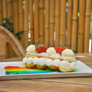 ‍ Taste the rainbow. Literally. ‍ 

This month, Le Petit Paris is celebrating Pride with a fantastic new dessert.